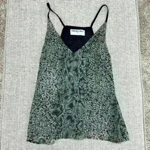 Virginia Wolf Snake Skin Camisole Top